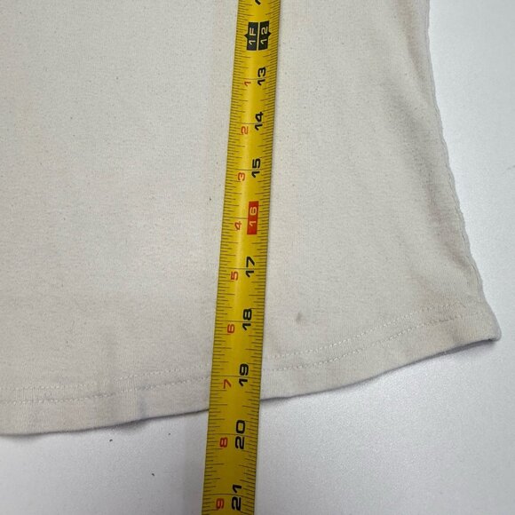 Vintage Monkey Floral Womens 'Baby Tee" Shirt 18x19.5 White Puerto Nuevo Mexico - Picture 15 of 15